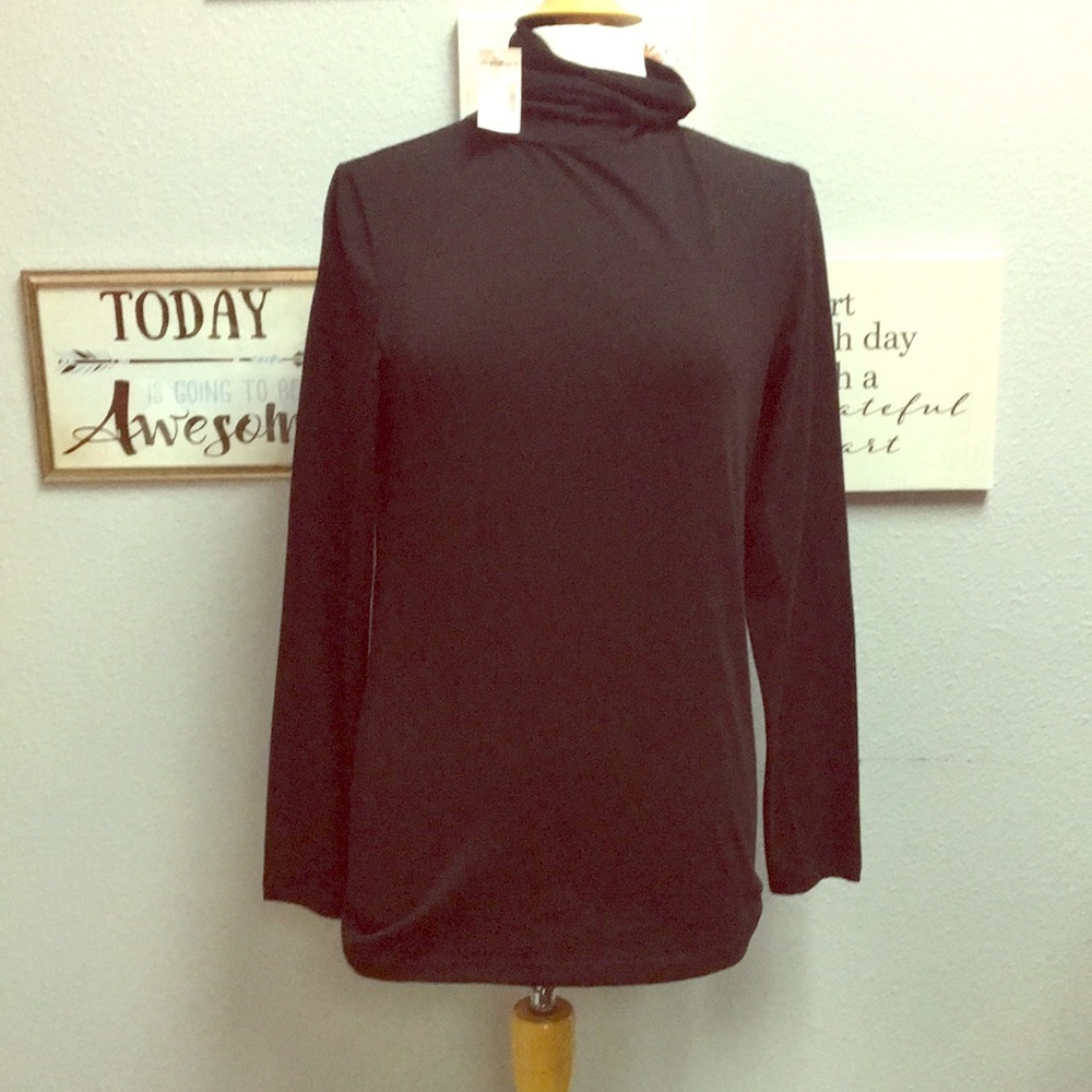 Dress Barn Long Sleeve Turtle neck